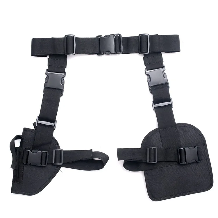 Funda táctica pistola universal de pierna MOLLE para caza aire libre - imagen 3