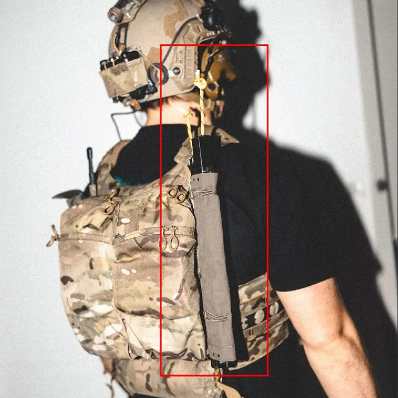 Accesorios MOLLE para mochila táctica exterior, bolsa rellena - imagen 2