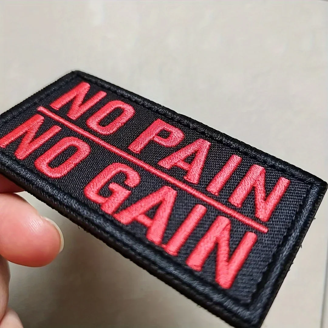 Parche velcro tactico Molle bordado letras para mochila