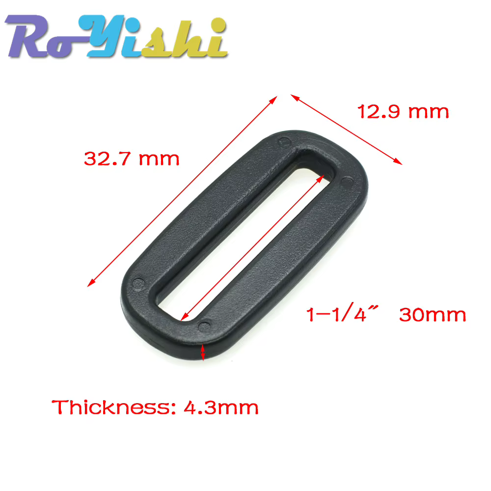 Hebilla tensor plástico correa MOLLE – Accesorio ajuste táctico - imagen 4