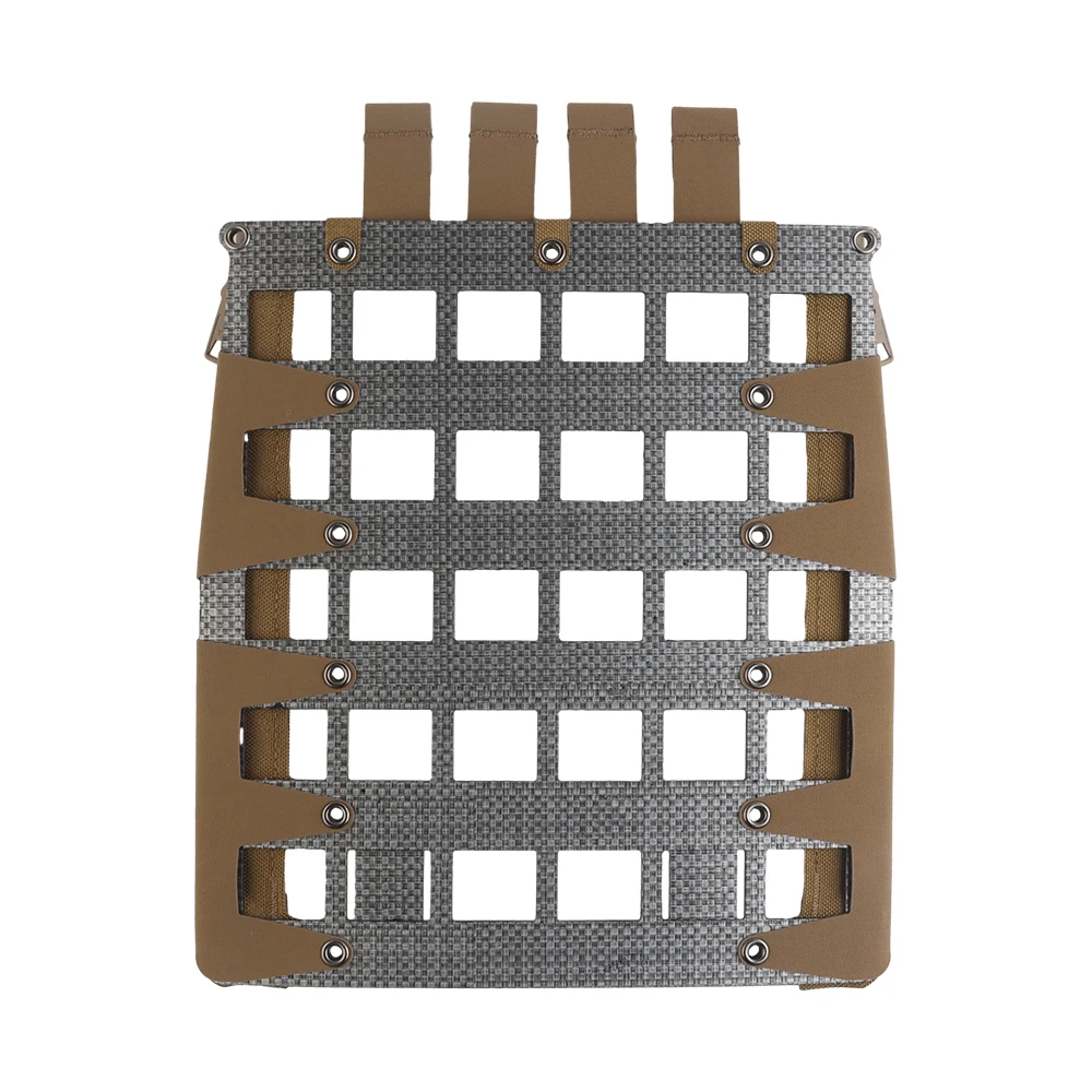 Panel con accesorios Molle acoplados