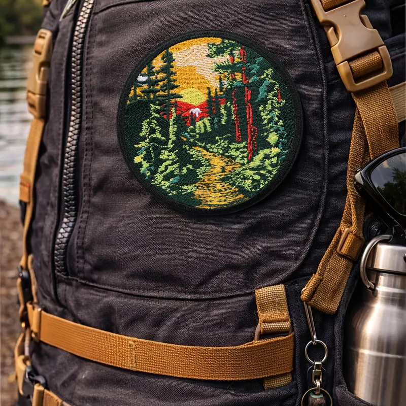 Parche bordado termoadhesivo Walker para gorra y ropa aire libre - imagen 4