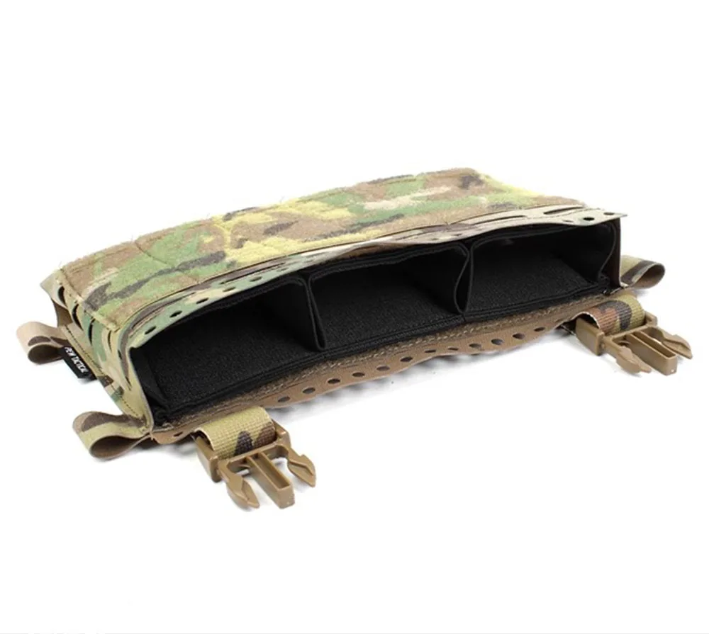 Plataforma de pecho táctica MK5 con expansión MOLLE – chaleco Airsoft - imagen 5