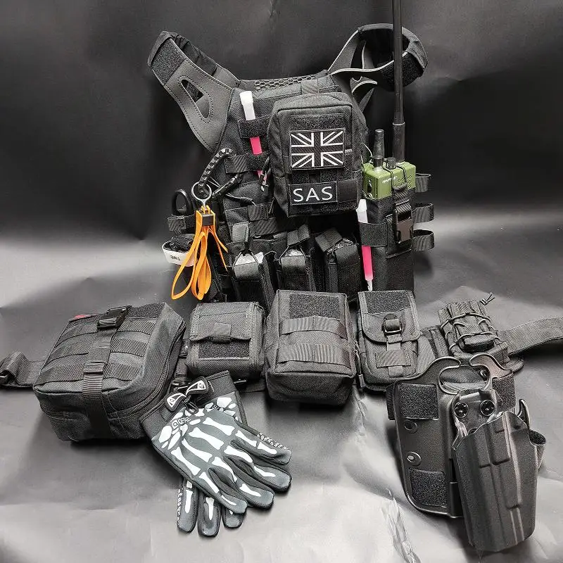 Call of Duty Ghost Night Raid equipamiento táctico airsoft completo - imagen 2