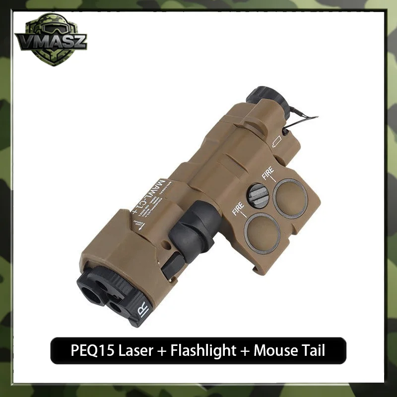 MAWL-C1 Caja láser táctico sin función para riel Picatinny Airsoft