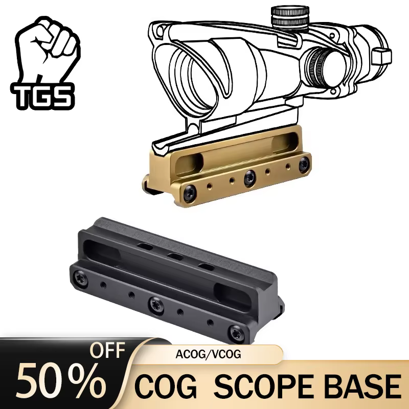 Adaptador montaje Picatinny 20mm para miras ACOG VCOG airsoft - imagen 5