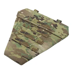 Chaleco táctico MOLLE inferior con protecciones para Airsoft