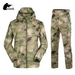 SoftShell táctico camouflage – Chaqueta impermeable caza hombre