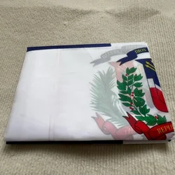 Bandera nacional República Dominicana de poliéster para exterior