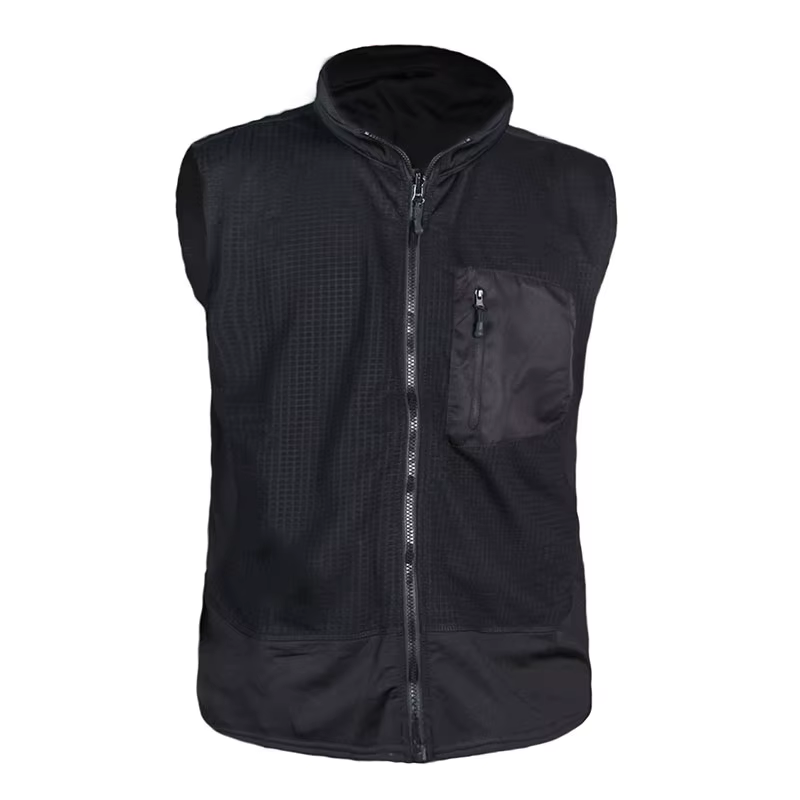 Emersongear Forro Polar Táctico Negro – Caza Combate Milsim Senderismo - imagen 2