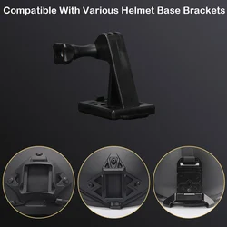 Soporte adaptador casco táctico GoPro Hero para cámara frontal