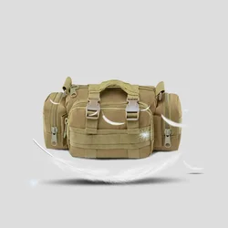 Riñonera táctica modular MOLLE – Bolsa cintura camuflaje