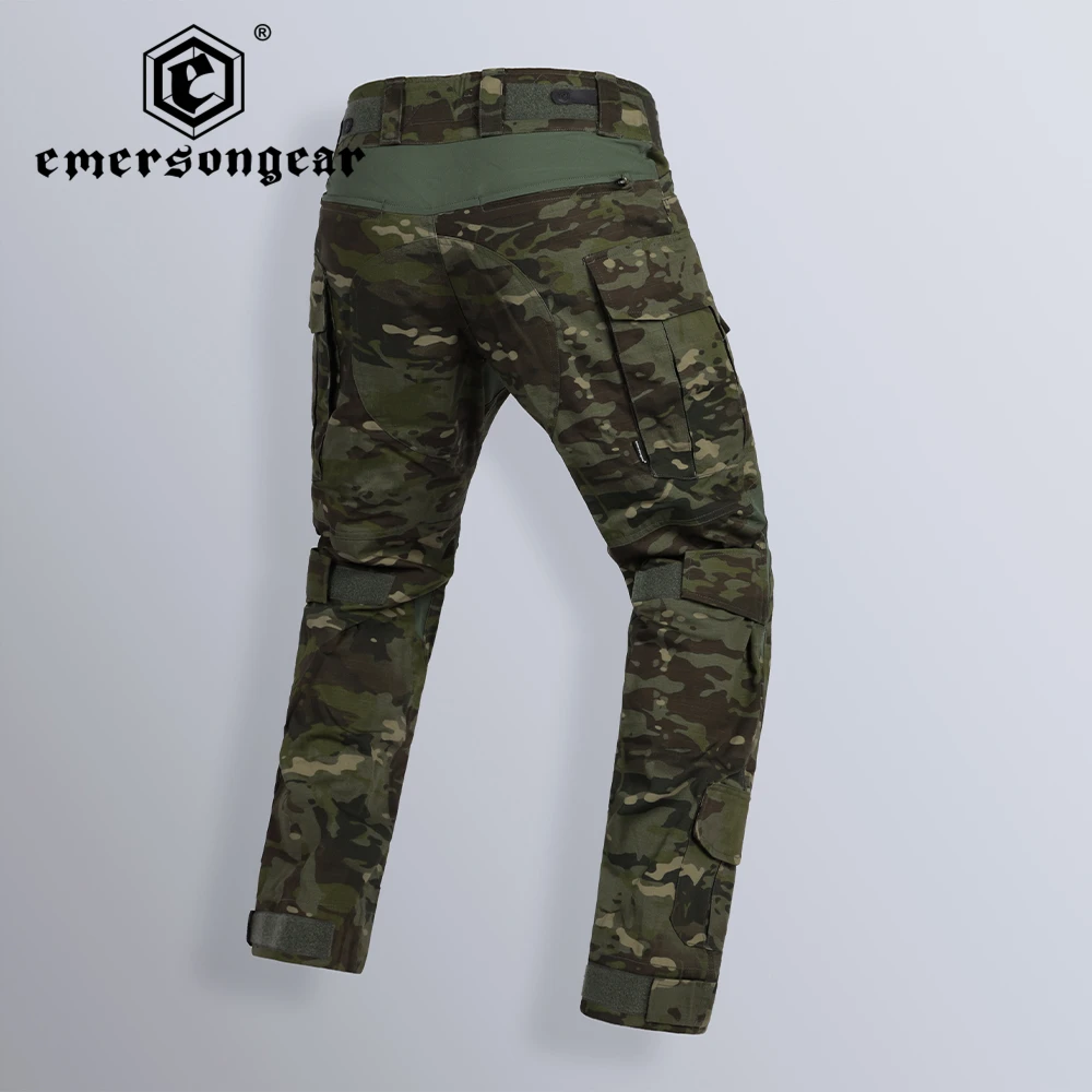 Emersongear pantalones tácticos camuflaje militar con rodilleras