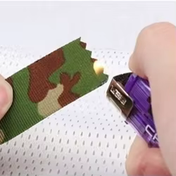 Cinta táctica ignífuga camuflaje japonés 25mm – Ribete mochila no elástica