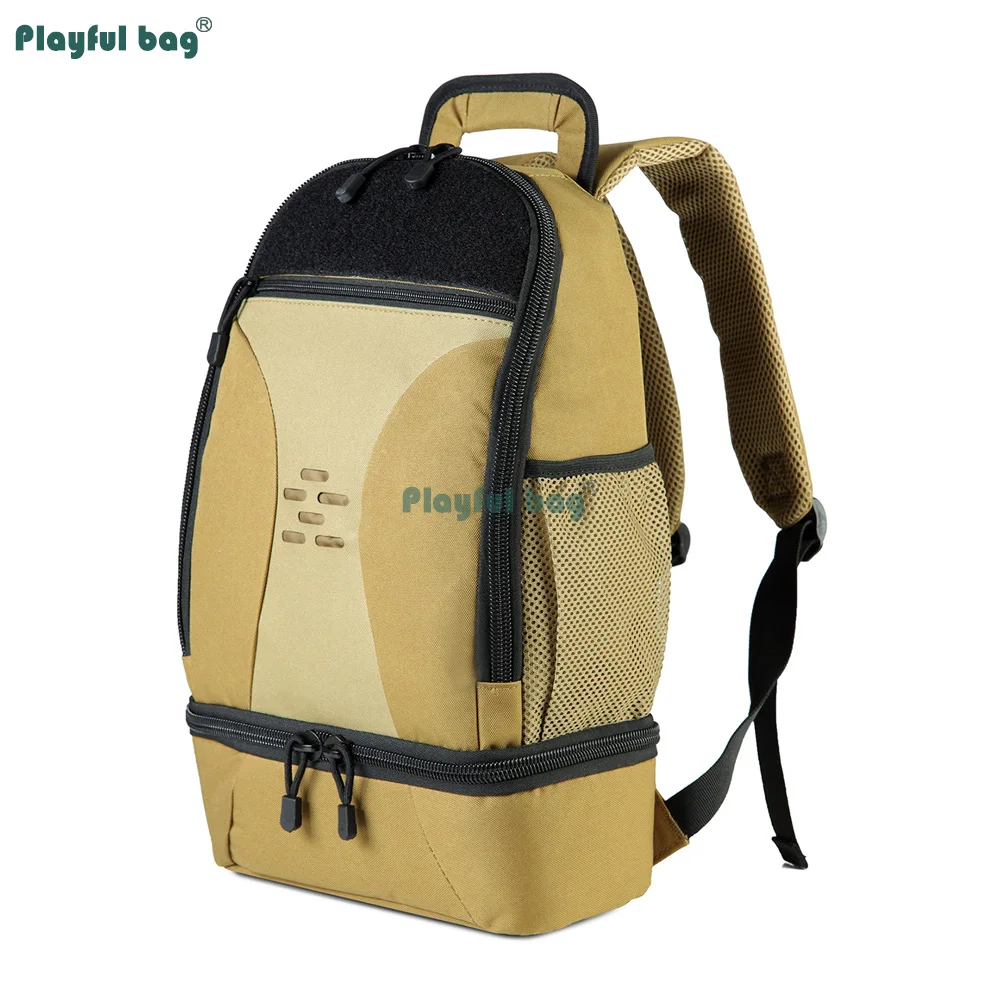 Mochila táctica impermeable para senderismo, ligera y unisex
