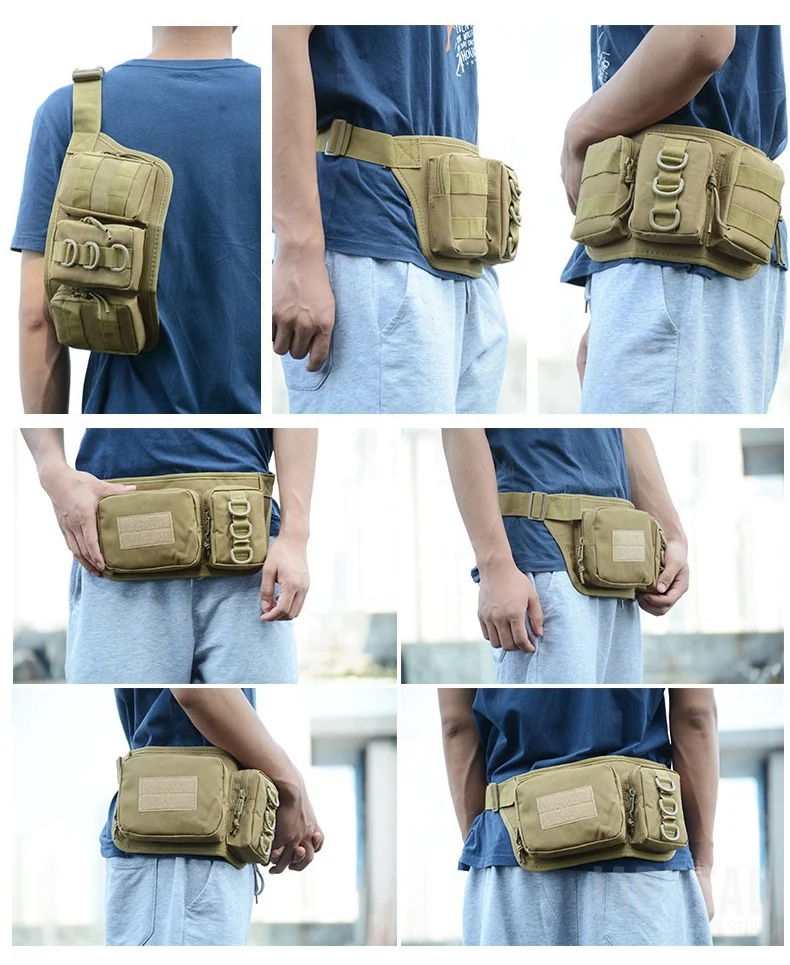Bolsa tactica vista lateral