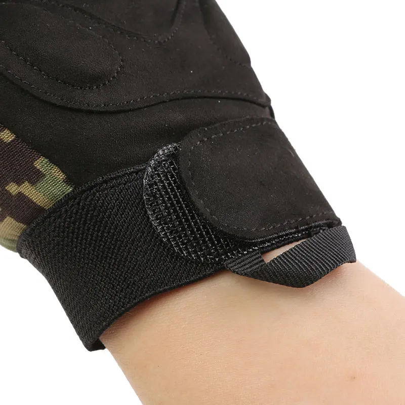 EmersonGear guantes tácticos ligeros camuflaje AOR2 para airsoft - imagen 2