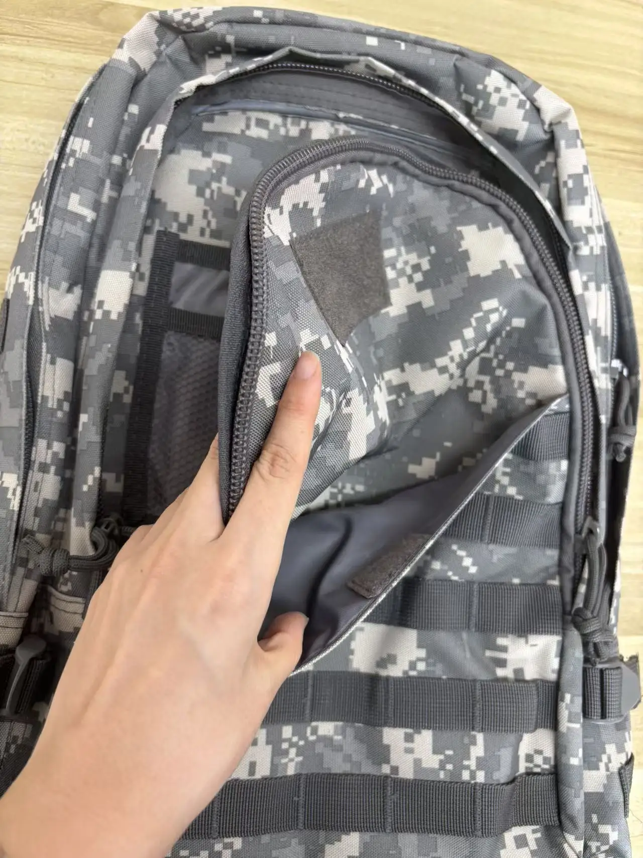 Mochila táctica impermeable multifuncional de doble hombro viaje - imagen 2