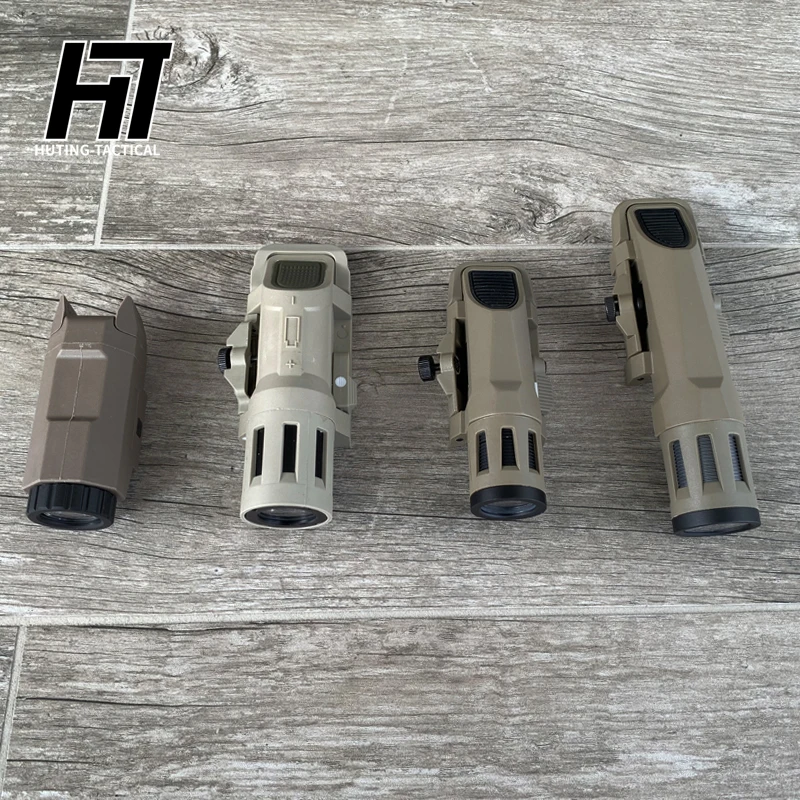Linterna LED táctica WML Gen2 con riel Picatinny para Airsoft y caza