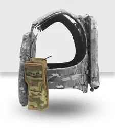 Bolsa táctica MOLLE para walkie-talkie y accesorios tácticos