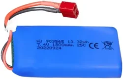 Batería LiPo Deans T para vehículos RC coche y camión