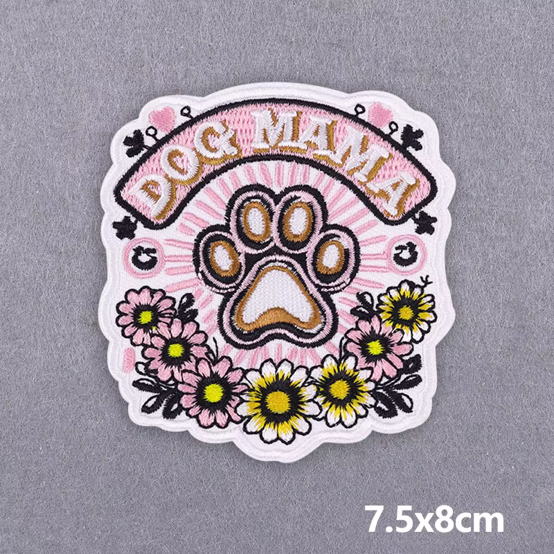 Parche bordado termoadhesivo de animales – Para chaleco o mochila - imagen 2