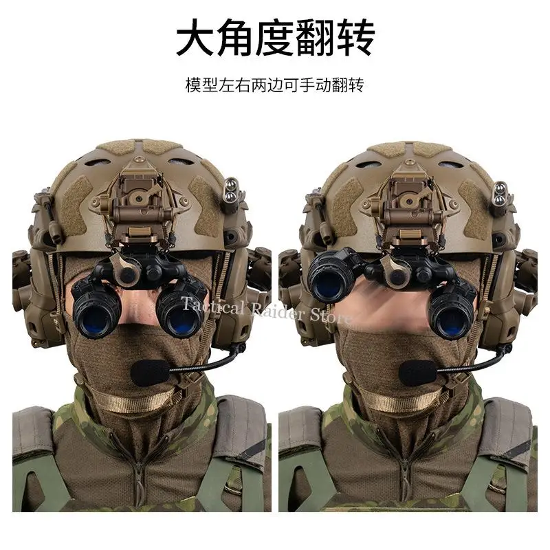 Visión nocturna binocular táctica de plástico para exteriores - imagen 3