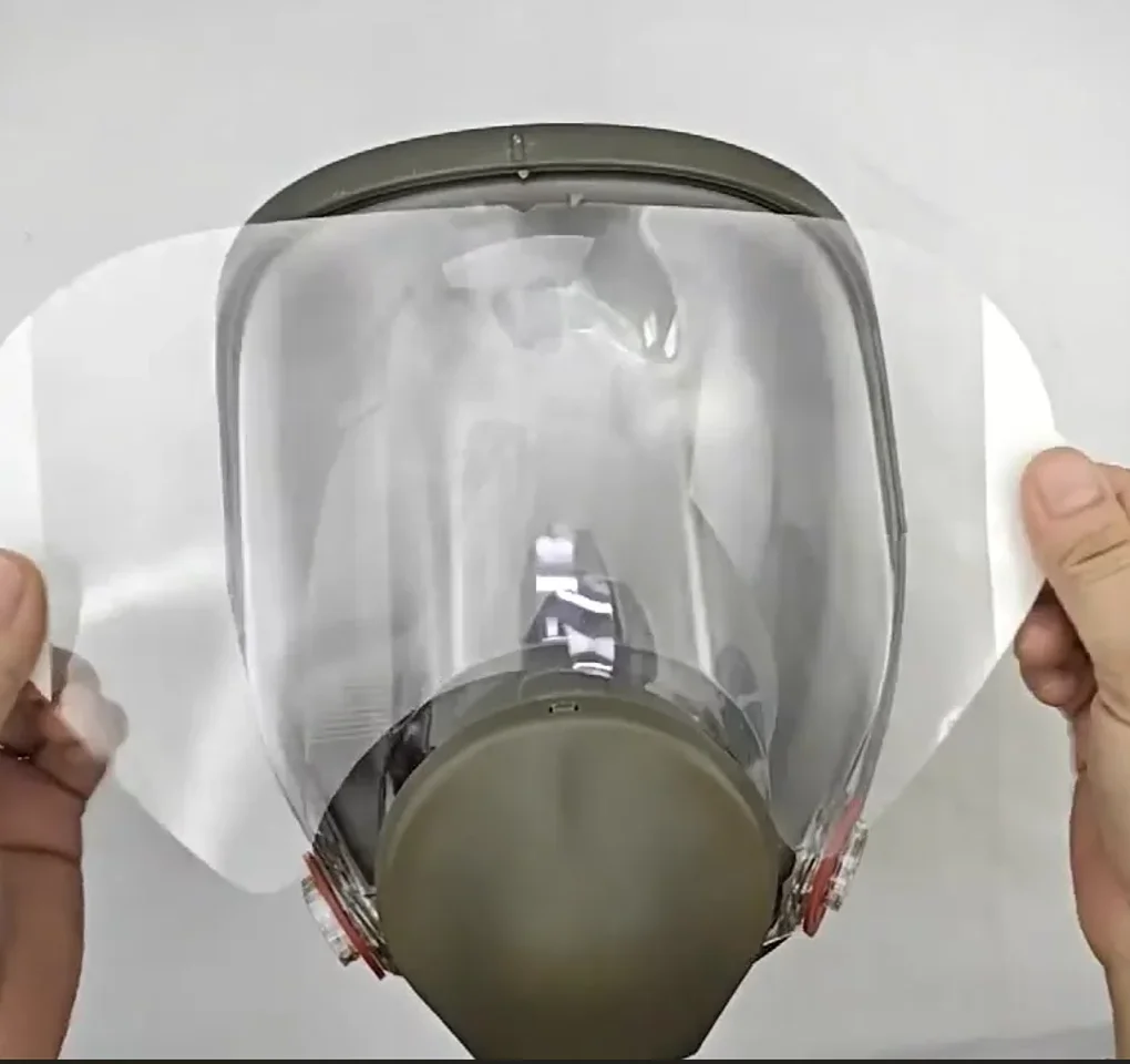 3M 6800 – Lente de repuesto antiarañazos para máscara facial - imagen 5