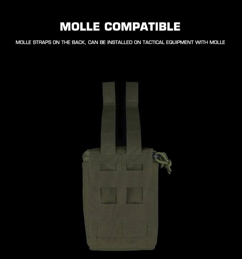 Estuche táctico MOLLE para gafas y binoculares de visión nocturna