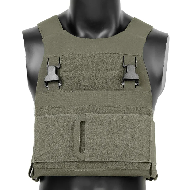 Chaleco portaplacas táctico baja visibilidad Multicam para airsoft
