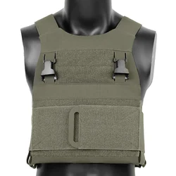 Chaleco portaplacas táctico baja visibilidad Multicam para airsoft