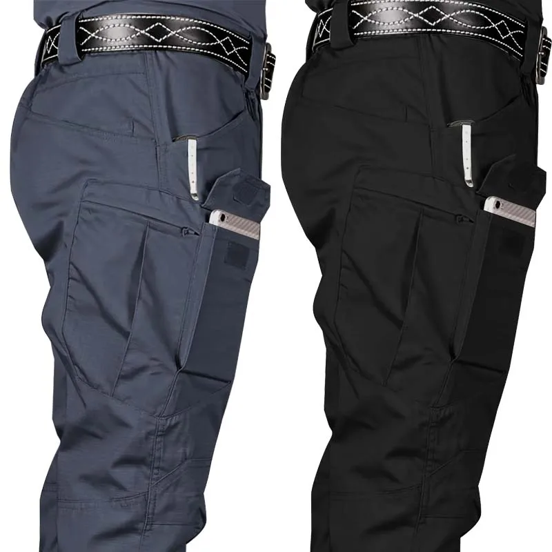 Pantalones cargo tácticos hombre resistentes al desgaste ripstop - imagen 5