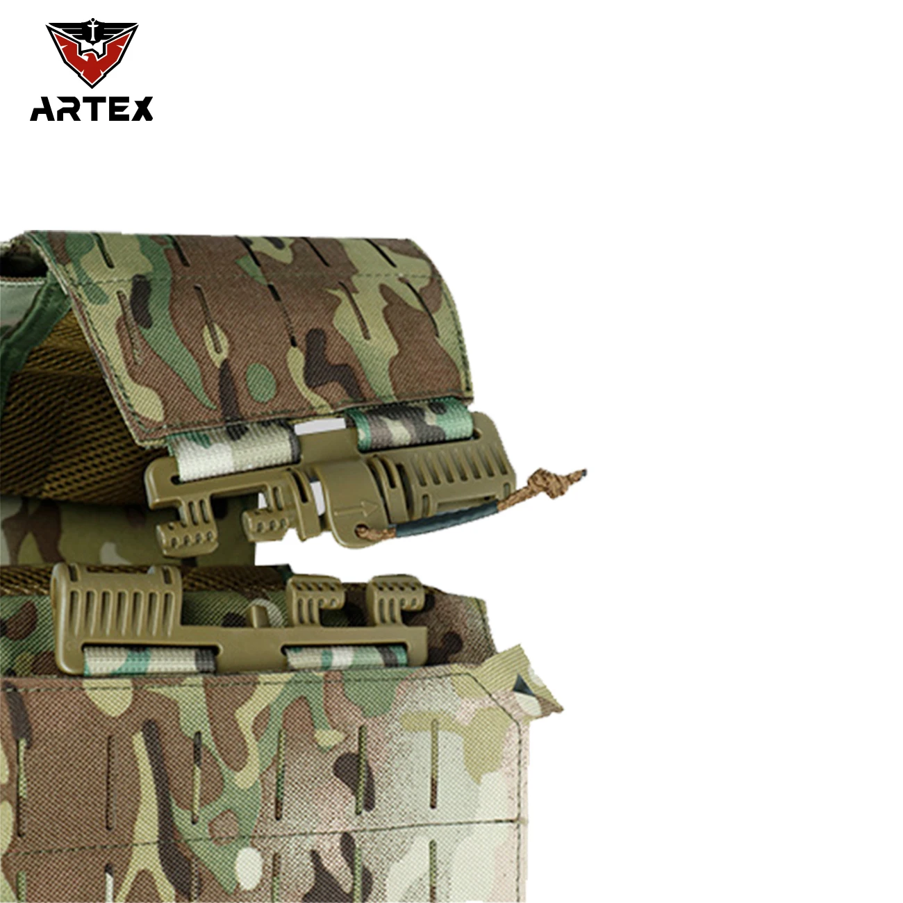 Artex chaleco MOLLE sistema expansión láser liberación rápida - imagen 5