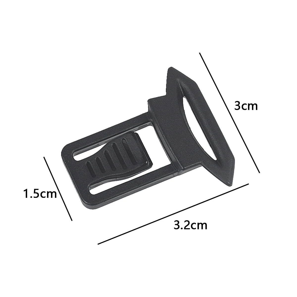 Comparativa de clips tipo B en diferentes ángulos
