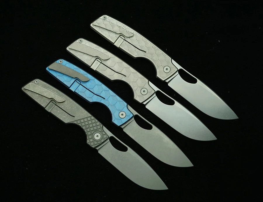 Agarre y ergonomía del cuchillo plegable