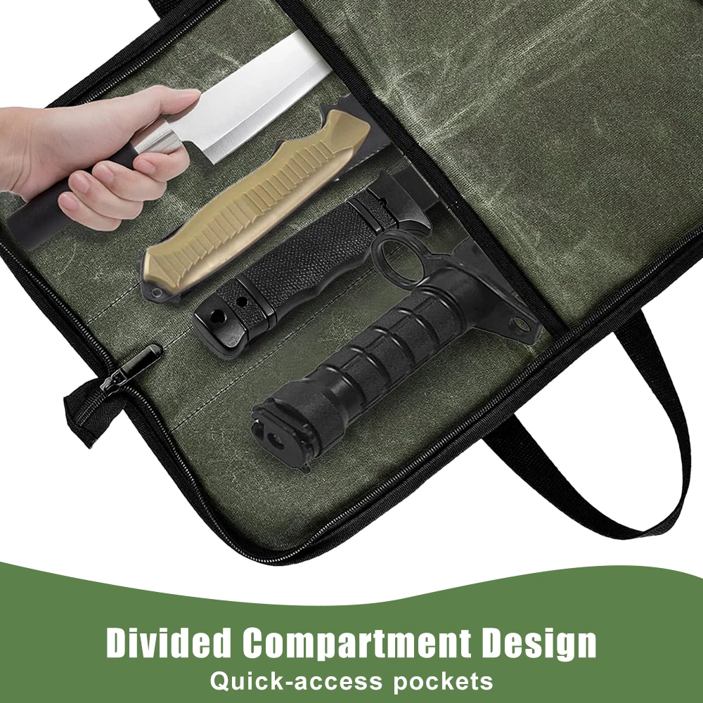 Estuche para cuchillos de exterior ripstop con asa de transporte - imagen 3