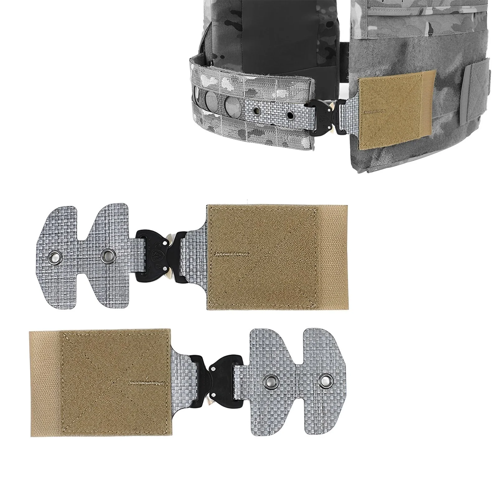 3AC Hebilla táctica liberación rápida para placa FCPC V5 - imagen 4