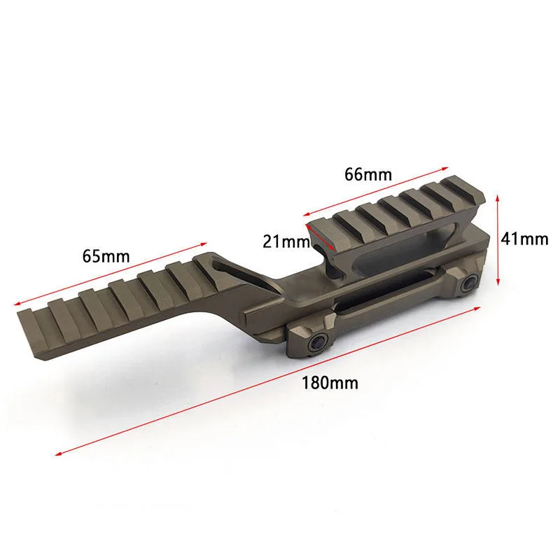 Montaje visor elevador Hydra UN Tactical Mirror Bridge metálico - imagen 3