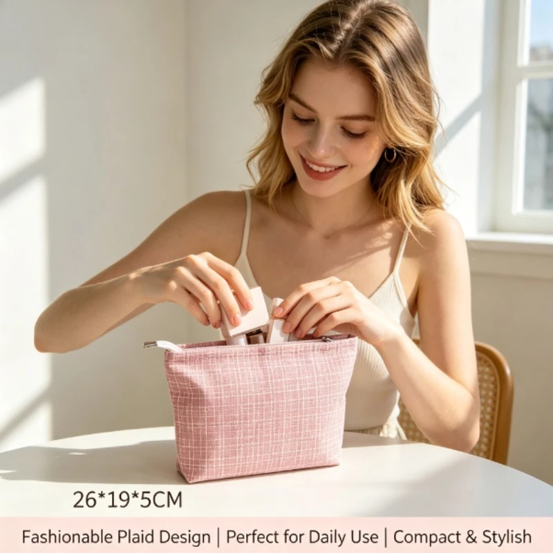 Neceser Grande Estampado Rosas – Organizador Maquillaje Capacidad - imagen 2