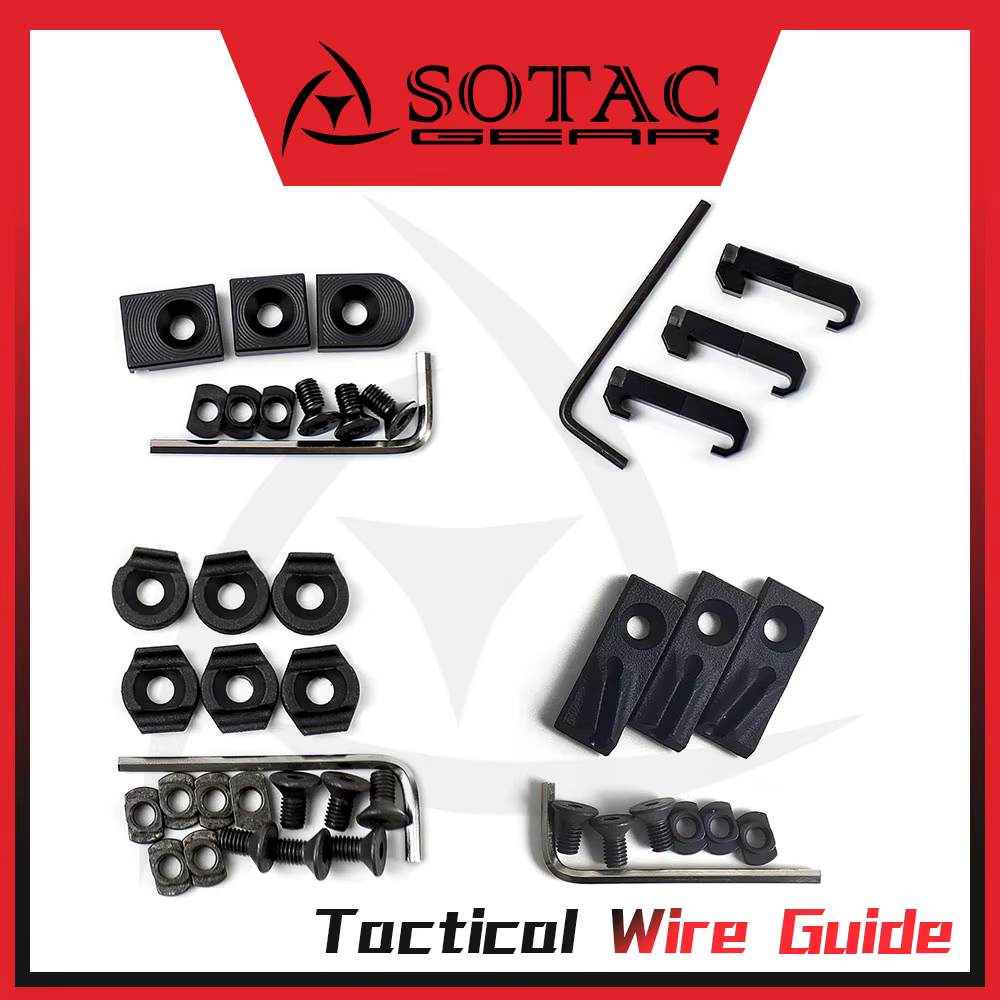 SOTAC-GEAR Guía de cables MLOK Picatinny – Nylon metálico - imagen 5