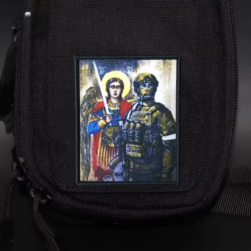 Aplicación del parche en accesorios y ropa