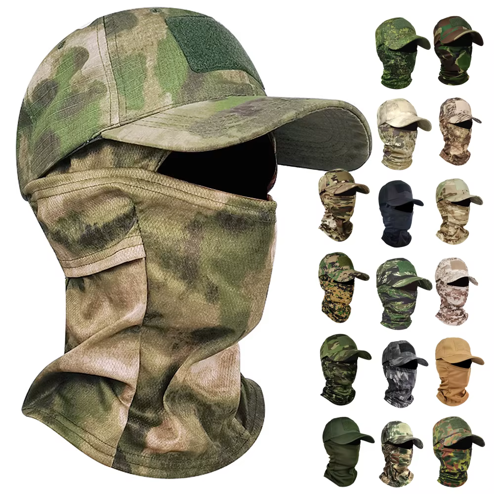 Pasamontañas táctico airsoft – Polaina convertible y gorra multifunción - imagen 2