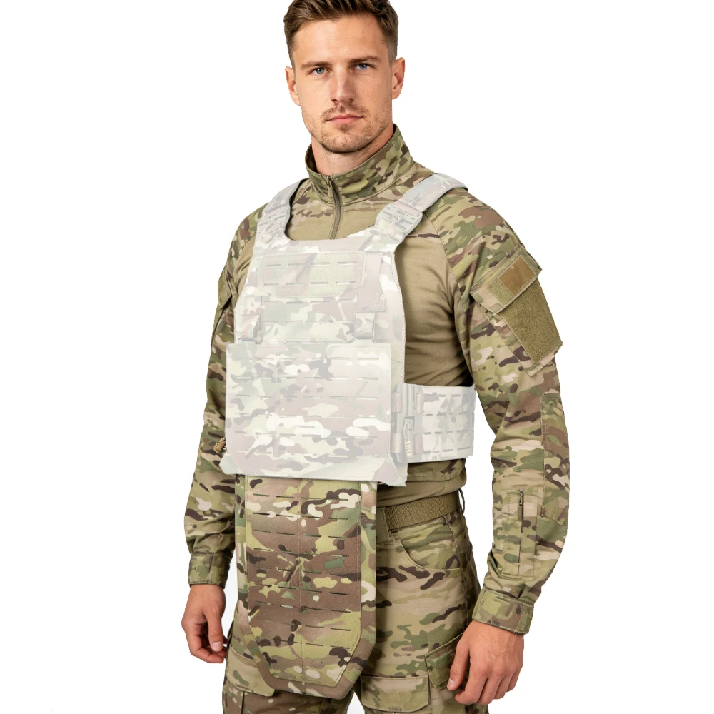 Protección ingle táctica con entrepierna plisada chaleco hombre - imagen 2