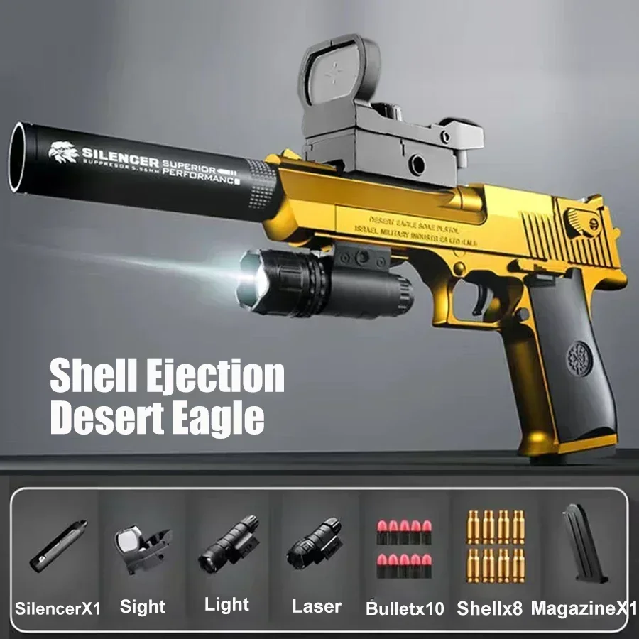 BBEducational Pistola airsoft educativa de espuma con casquillos - imagen 5