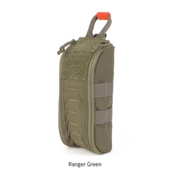 Bolsa táctica MOLLE EDC para botiquín trauma y primeros auxilios