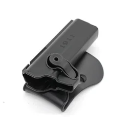 Funda pistolera táctica 1911 con cinturón MOLLE y portacargadores