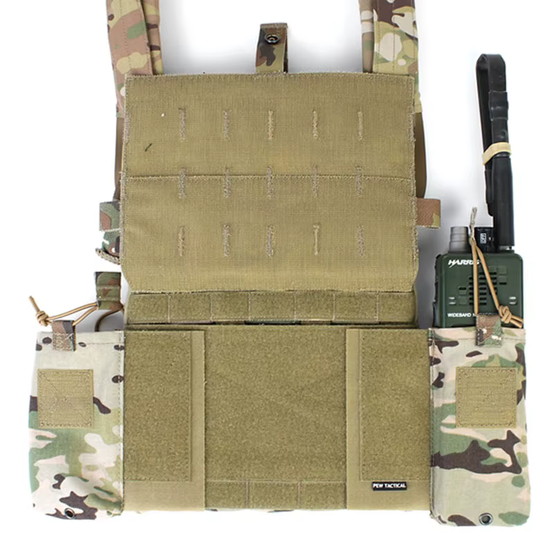 Pew CP chaleco táctico estilo JPC 2.0 con bolsas Radio MBITR - imagen 3
