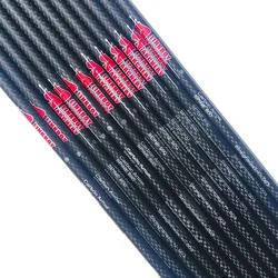 Linkboy Flechas de Carbono 3K para Caza con Arco Compuesto 32 Pulgadas