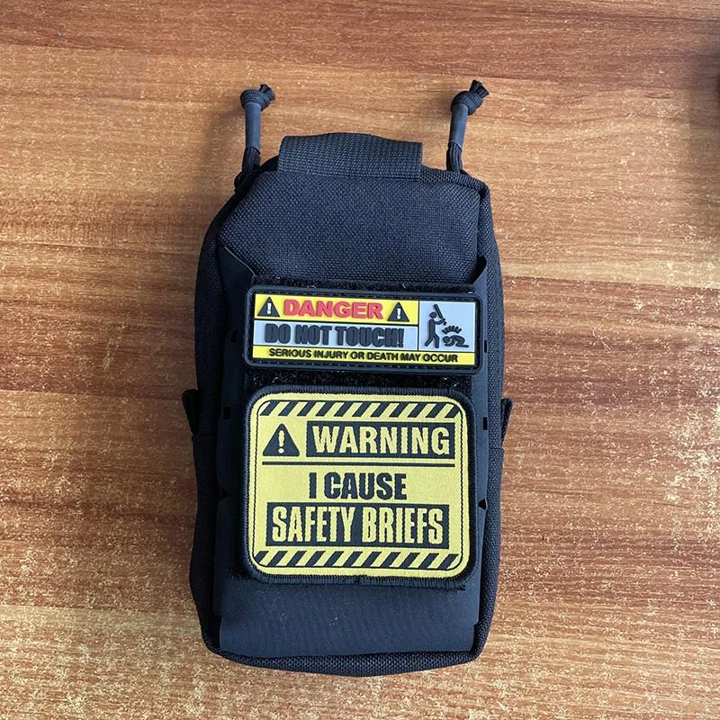 Parche táctico adhesivo bordado PVC y goma para ropa, mochila - imagen 3