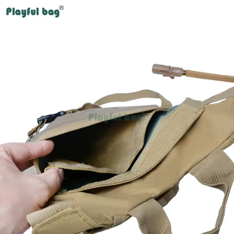 Mochila de hidratación táctica camuflaje para montaña y deporte - imagen 3